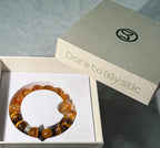 Golden Axis – Tiger Eye Bracelet & Golden Rutilated Quartz
